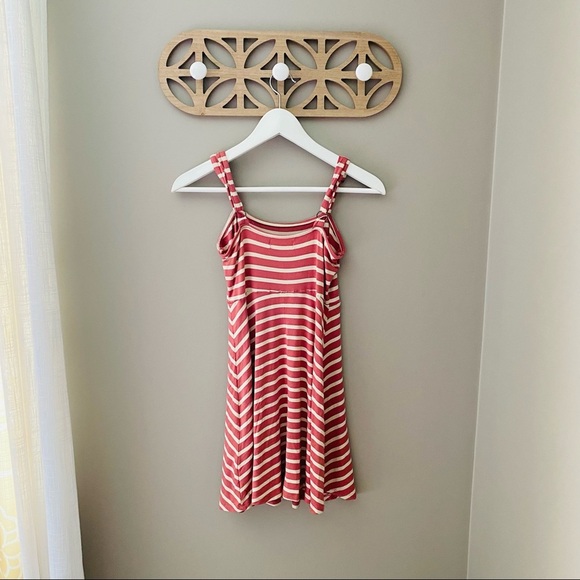 Altar'd State Striped Pullover Mini Dress Pink Sz XS - Picture 5 of 8